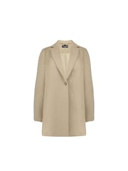 Live Unlimited Natural Curve Wool Blend Short Tailored Coat - Image 7 of 7