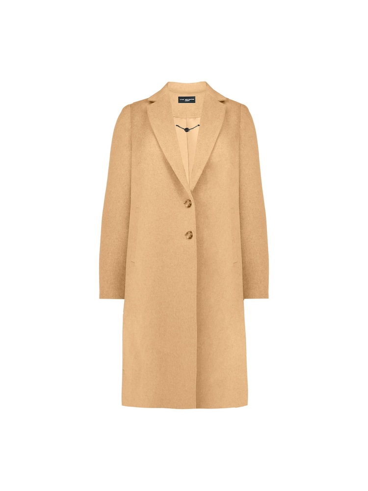 Live Unlimited Natural Curve Wool Blend Long Tailored Coat - Image 7 of 7
