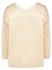 Live Unlimited Sequin Relaxed Jumper - Image 4 of 5