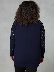 Live Unlimited Sequin Relaxed Jumper - Image 2 of 5