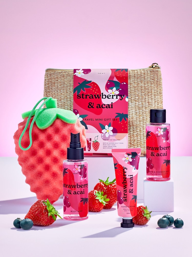 Fruity Travel Mini Bath And Body Gift Set - Image 2 of 8