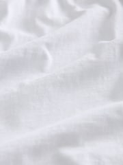 White 100% Cotton T-Shirt - Image 5 of 5