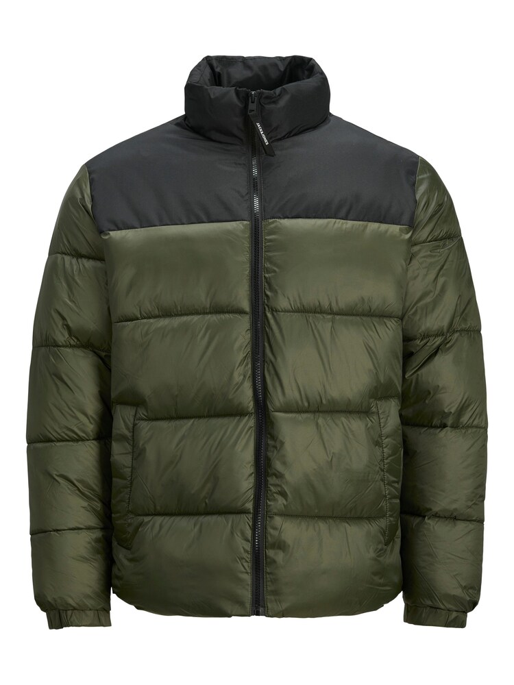 Зеленый - JACK & JONES стеганая куртка без воротника - Image 5 of 5 Зеленый - JACK & JONES стеганая куртка без воротника - Image 5 of 5