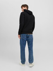 JACK & JONES Black Small Logo Hoodie - Image 2 of 5