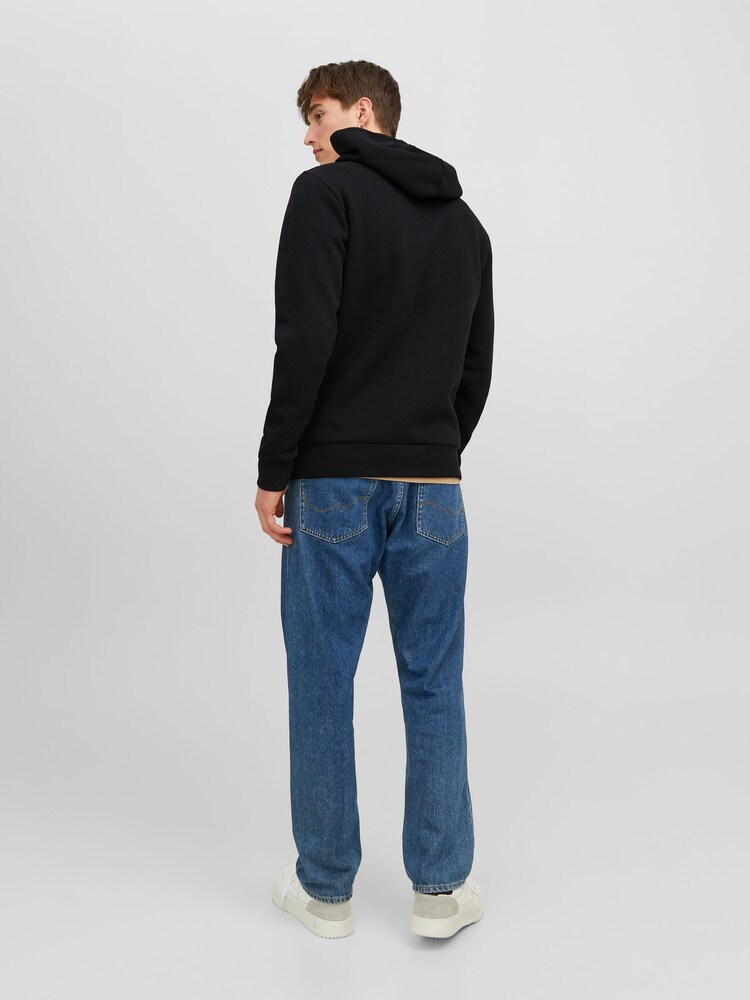 JACK & JONES Black Small Logo Hoodie - Image 2 of 5