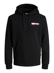 JACK & JONES Black Small Logo Hoodie - Image 4 of 5