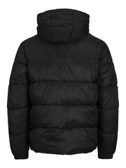 JACK & JONES Black Hooded Padded Coat - Image 8 of 8