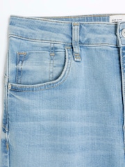 River Island Blue Petite Denim High Waisted Bum Sculpt Jeans - Image 5 of 6