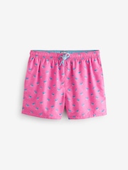 Pink Flamingo/Navy Swim Shorts 2 Pack - Image 16 of 21