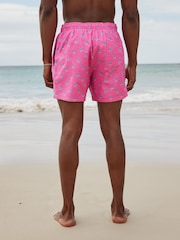 Pink Flamingo/Navy Swim Shorts 2 Pack - Image 9 of 21