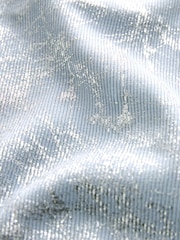 Denim Washed Ribbed Tank - Image 5 of 6