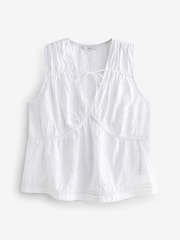 White 100% Cotton Top - Image 5 of 6