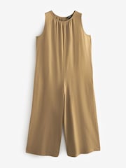 Neutral Sleeveless Jumpsuit - Image 4 of 5
