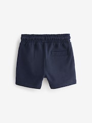 Navy Blue 100% Cotton Pintuck Shorts (3mths-7yrs) - Image 6 of 7