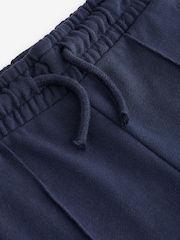 Navy Blue 100% Cotton Pintuck Shorts (3mths-7yrs) - Image 7 of 7