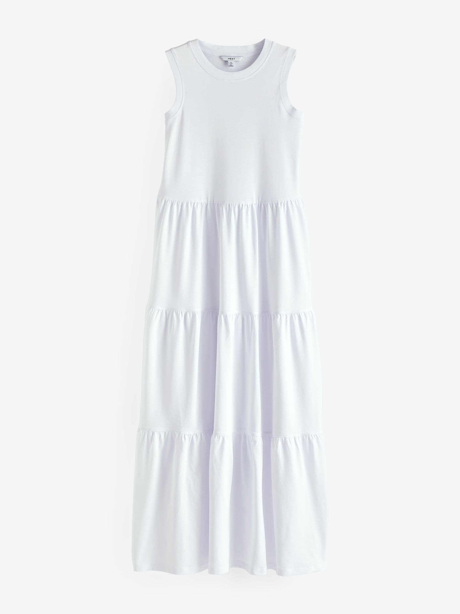 Online Cremieux White Cotton Crop Summer Dress XS NWT