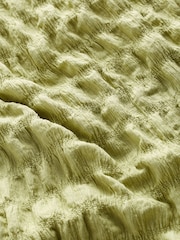 Sage Green Textured Mini Dress - Image 5 of 5