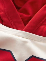 Red Varsity Colourblock Hoodie (3-16yrs) - Image 5 of 5
