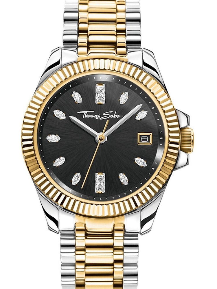 Thomas Sabo Black Glam & Soul Quartz Watch - Image 1 of 4