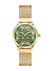 Thomas Sabo Green Glam & Soul Kaleidoscope Dragonfly Watch - Image 1 of 5