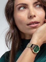 Thomas Sabo Green Glam & Soul Malachite Stone Watch - Image 4 of 5