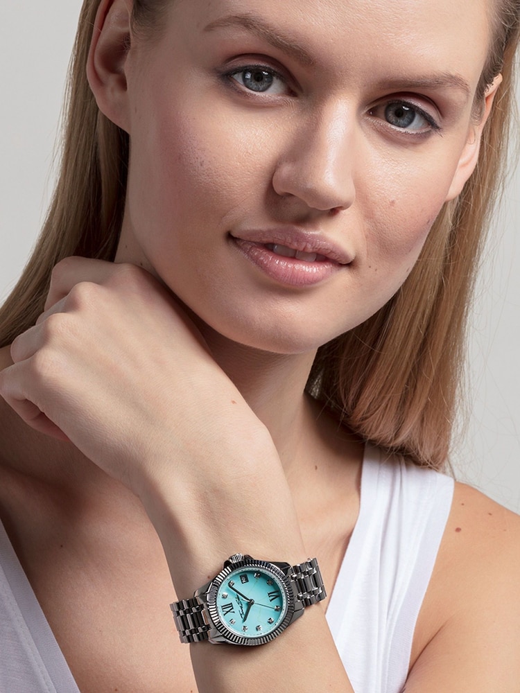 Thomas Sabo Blue Glam & Soul Turquoise Dial Watch - Stainless Steel Bracelet - Image 3 of 3