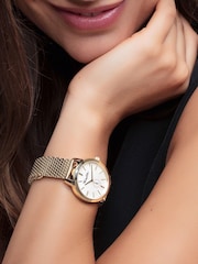 Thomas Sabo White Glam & Soul Gold Watch - Mother-of-Pearl Dial - Image 3 of 3