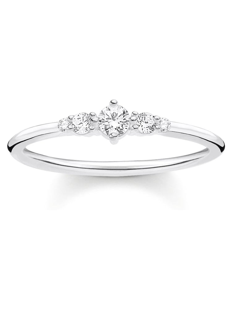 Thomas Sabo White Sparkling Vintage Ring - Image 2 of 4