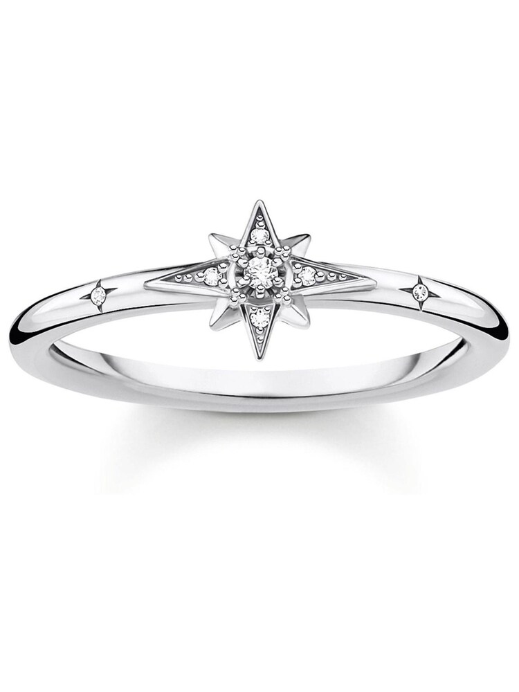 Thomas Sabo White Cosmic Star Ring - Enchanting Design. - Image 1 of 4
