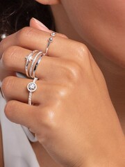 Thomas Sabo White Cosmic Star Ring - Enchanting Design. - Image 4 of 4