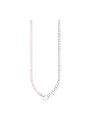Thomas Sabo Pink Rose Quartz Charm Necklace - Image 1 of 3