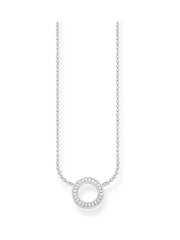Thomas Sabo White Circle Necklace - 925 Silver - Image 1 of 3
