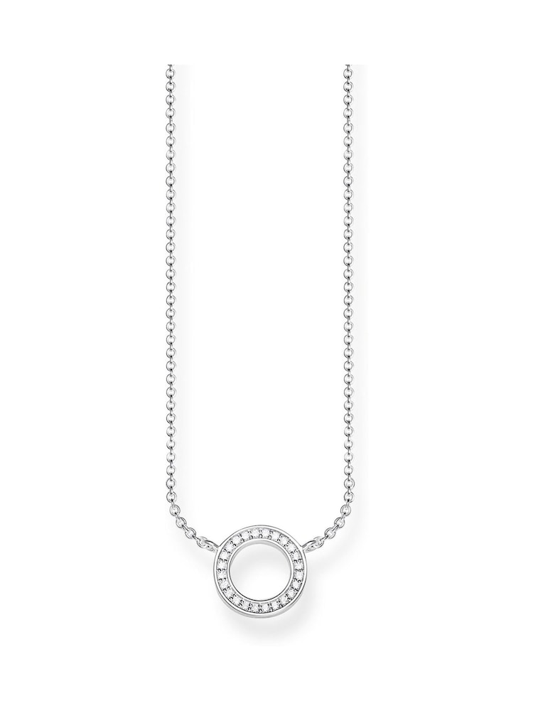 Thomas Sabo White Circle Necklace - 925 Silver - Image 1 of 3