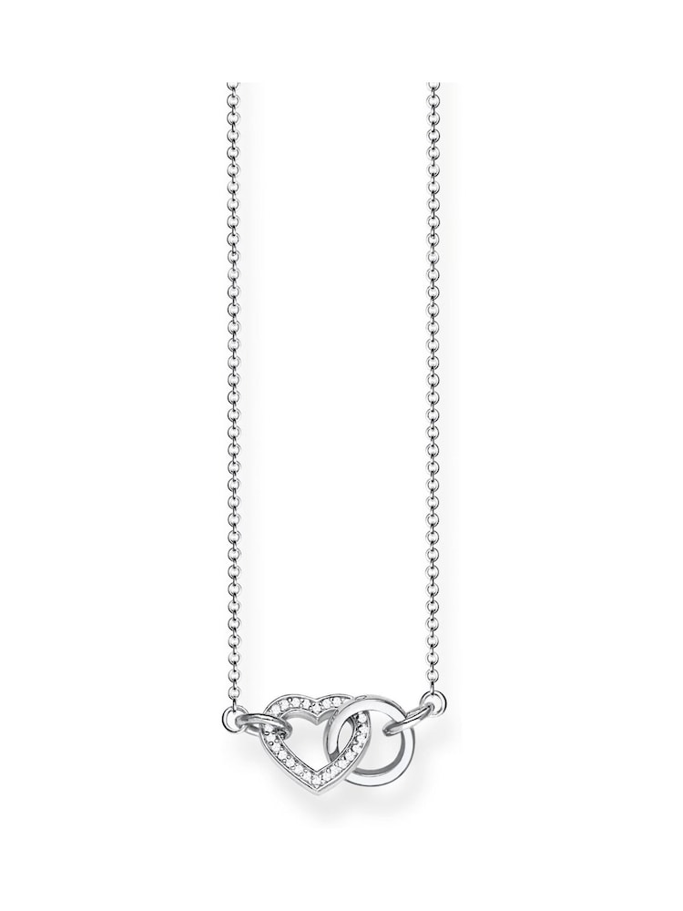 Thomas Sabo White Heart Together Necklace - Image 1 of 3