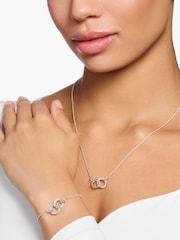 Thomas Sabo Silver Diversity Bond Necklace - Image 3 of 3