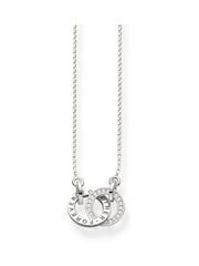 Thomas Sabo Silver Forever Together Necklace - Image 1 of 2