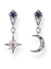 Thomas Sabo Silver Dreamy Star & Moon Drop Earrings - Image 1 of 5