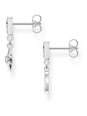 Thomas Sabo Silver Dreamy Star & Moon Drop Earrings - Image 2 of 5