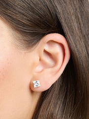 Thomas Sabo White Princess Cut Studs - Image 1 of 3