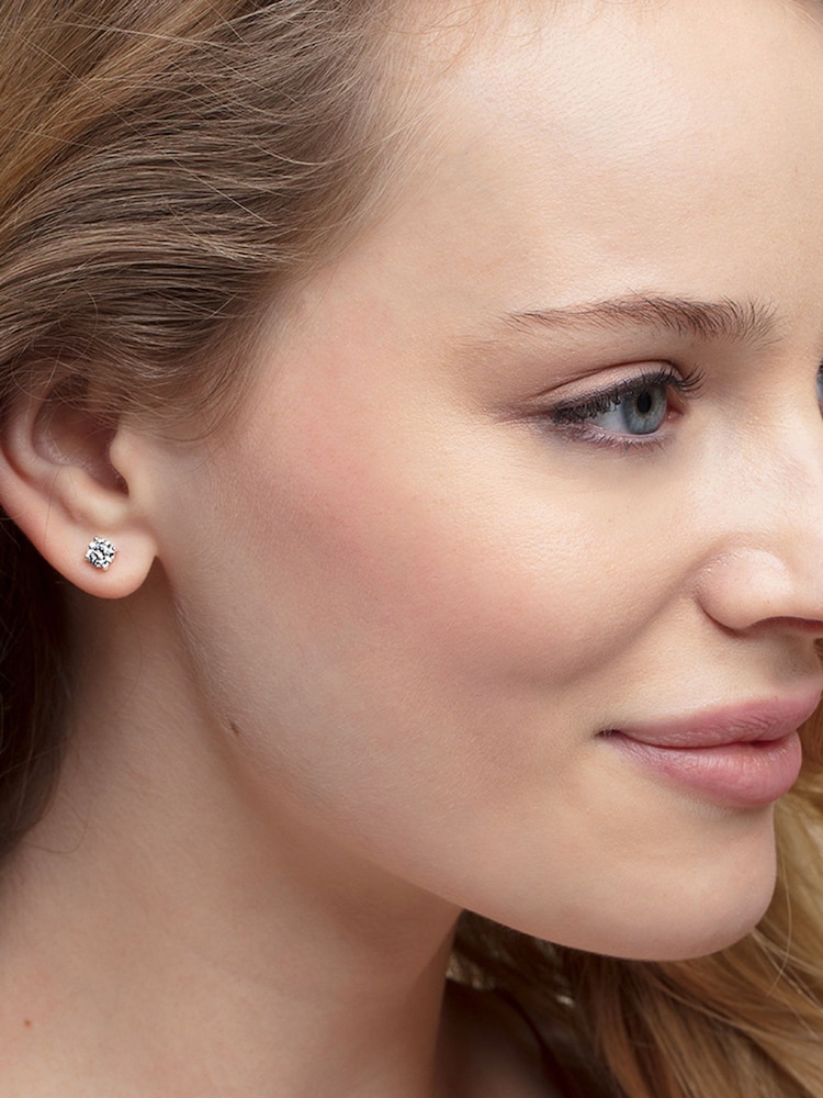 Thomas Sabo White Zirconia Studs - Image 1 of 2