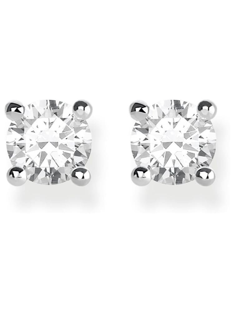 Thomas Sabo White Zirconia Studs - Image 2 of 2