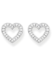 Thomas Sabo White Heart Love Studs - Image 2 of 2