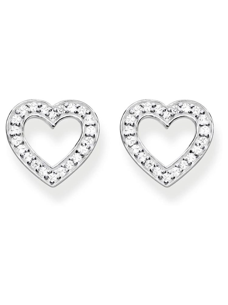 Thomas Sabo White Heart Love Studs - Image 2 of 2