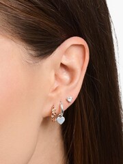Thomas Sabo Silver Love Reminder Hoop - Image 2 of 2