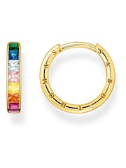 Thomas Sabo Gold Rainbow Heritage Hinged Hoops - 925 Sterling - Image 1 of 4