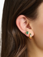 Thomas Sabo Gold Rainbow Heritage Hinged Hoops - 925 Sterling - Image 4 of 4