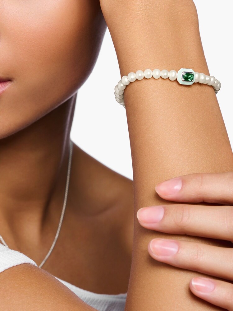 Thomas Sabo Silver Pop Octagon Bracelet - Image 2 of 3