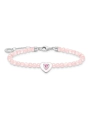 Thomas Sabo Pink Pop Heart Bracelet: - Image 1 of 3