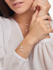 Thomas Sabo Silver Romantic Zirconia Bracelet - Image 2 of 3