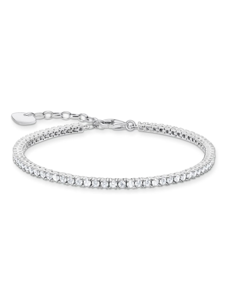 Thomas Sabo White Classic Tennis Bracelet - Image 1 of 2